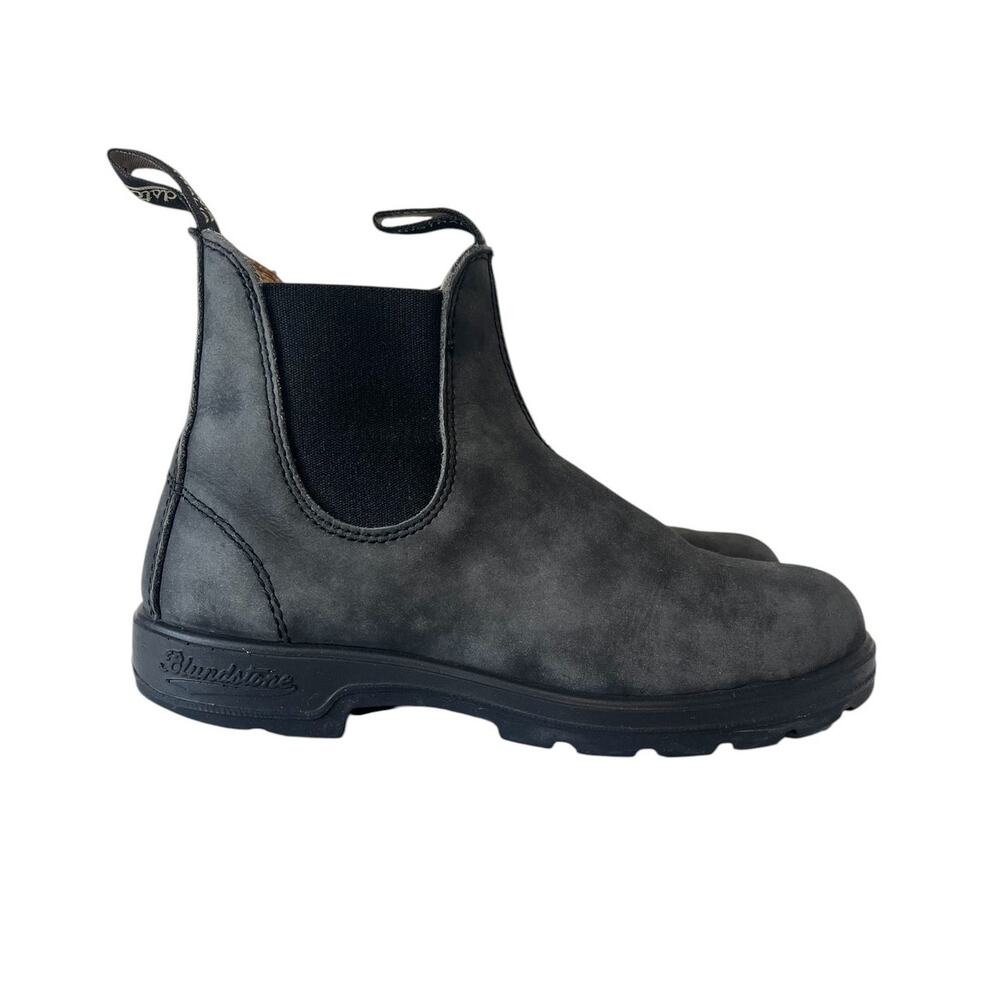 Blundstone 587 Rustic Black Chelsea Boots Size AU 5.5 / US W 8.5 / US M 6.5